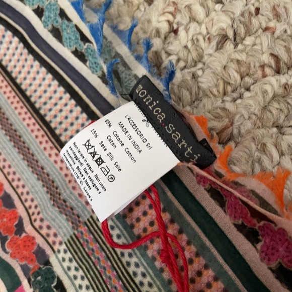Monica Sarti Multi-Color Scarf - Picture 5 of 5